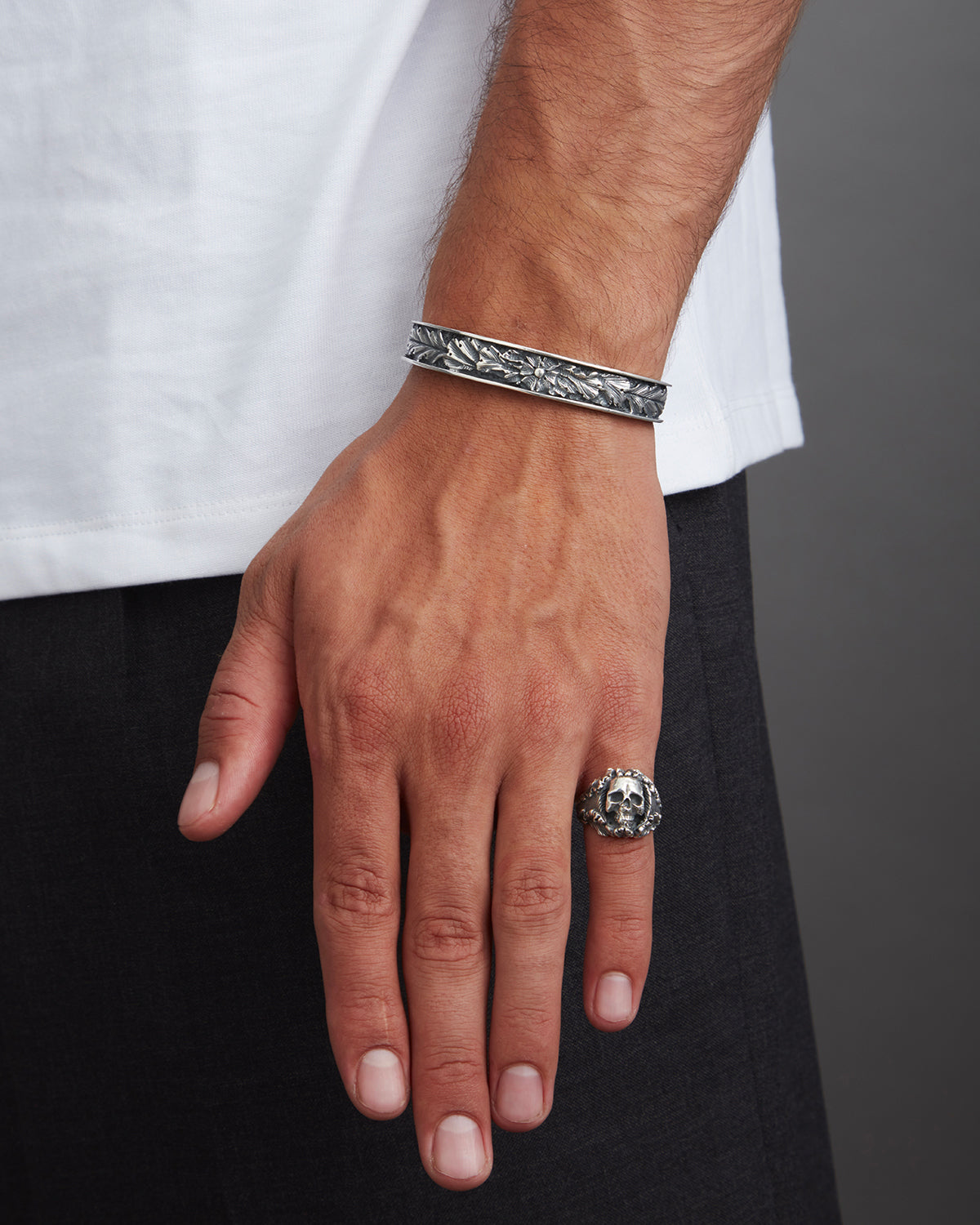Acanthus Cuff Bracelet
