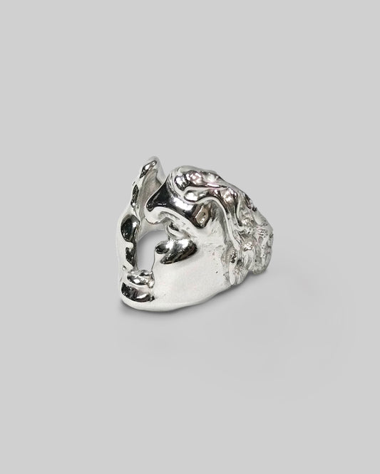 Apollo Ruin Ring - One of - Rhodium