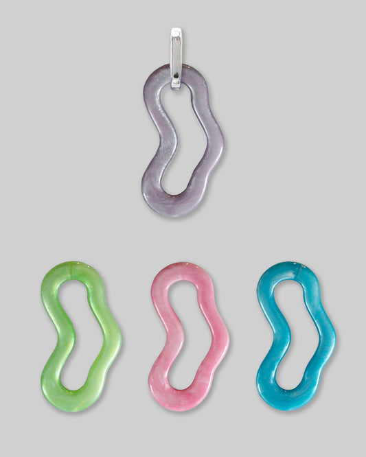 Zero Micro Groovy Earring - Full pendants SET