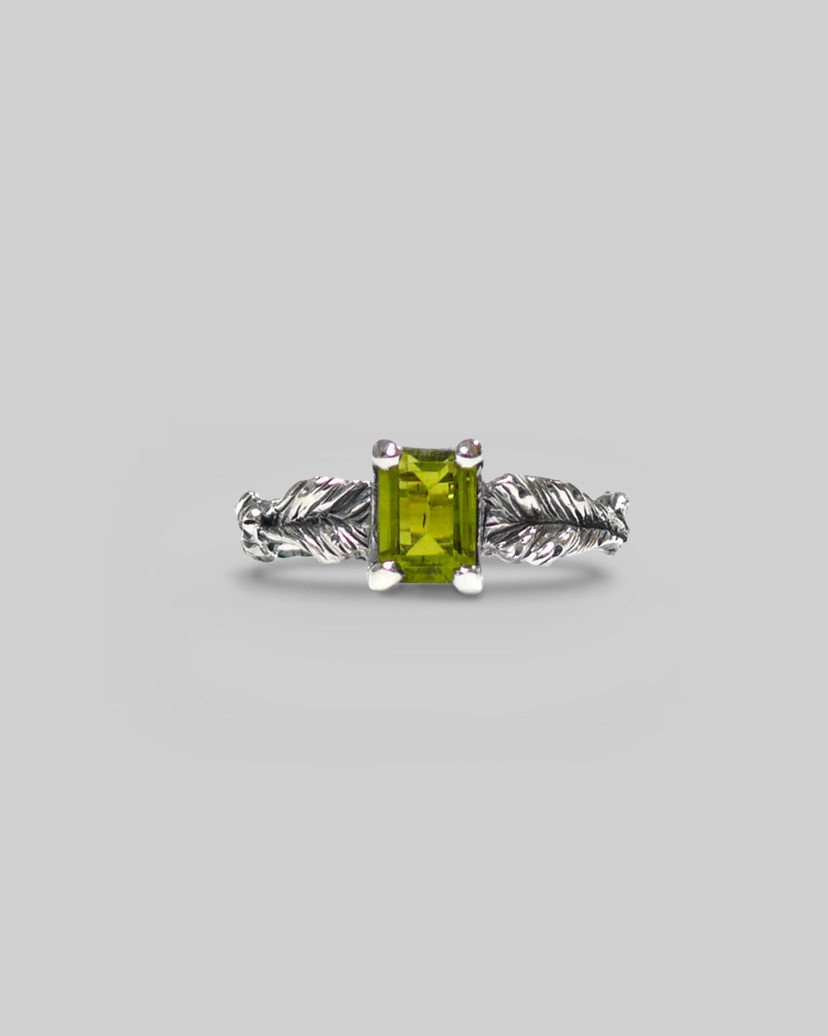 Flora Solitario - Peridot