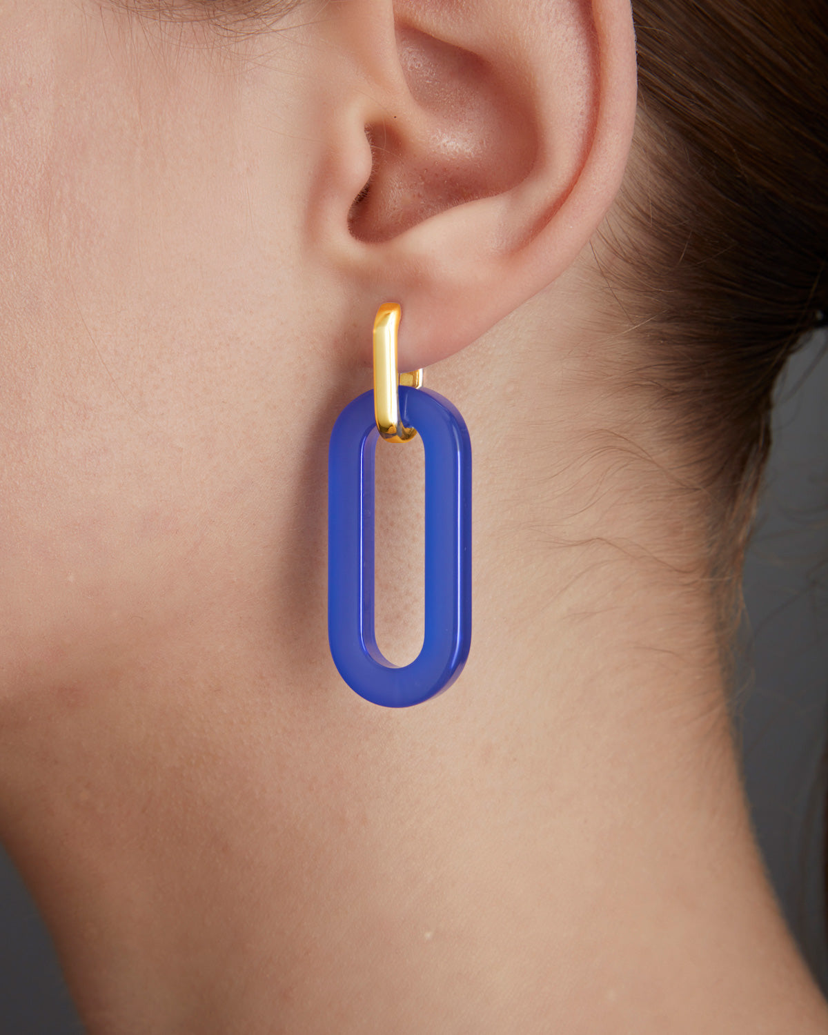 Zero Micro Mono Earring Golden - 2 Pendants Included
