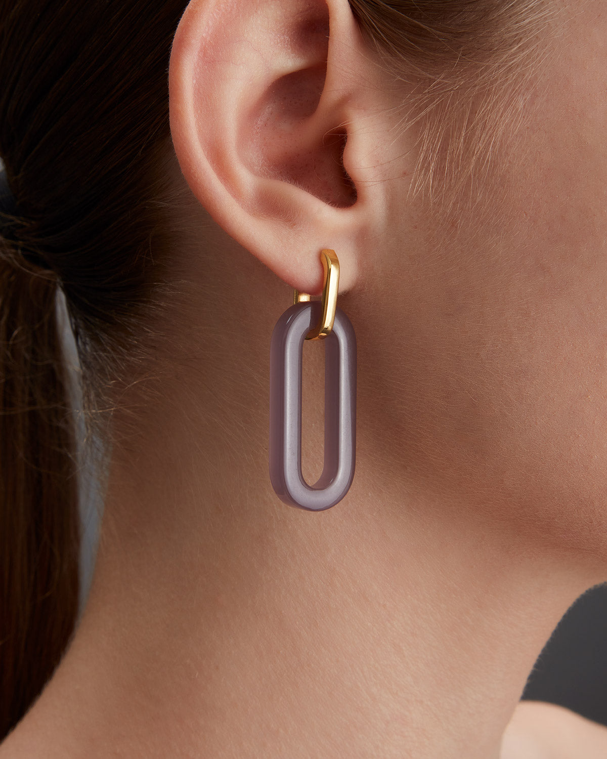 Zero Micro Mono Earring Golden - 2 Pendants Included
