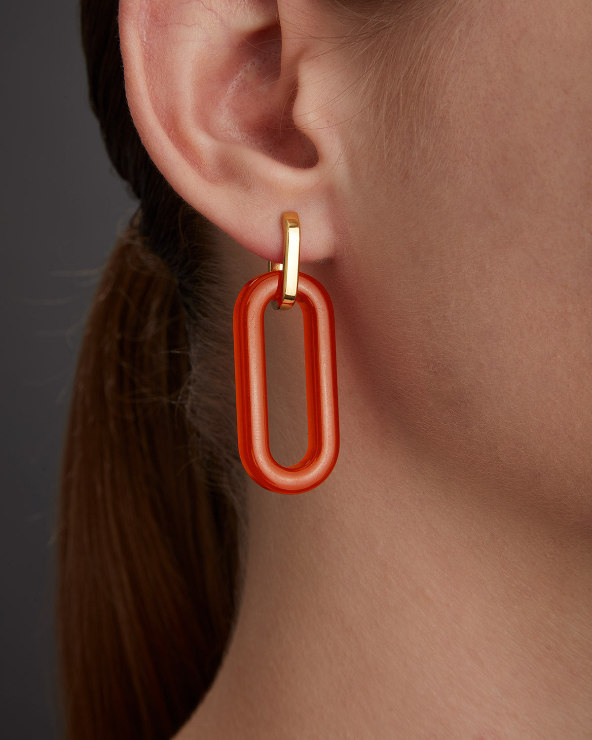 Zero Micro Mono Earring Golden - 2 Pendants Included