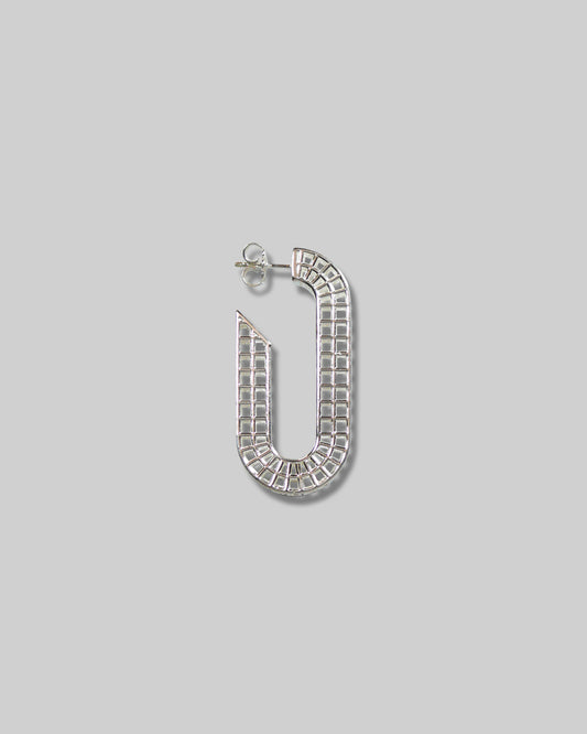 Zero Grid Mono Earring