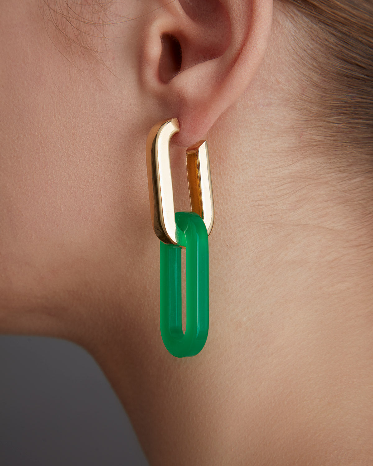 Zero Mono Earring Golden